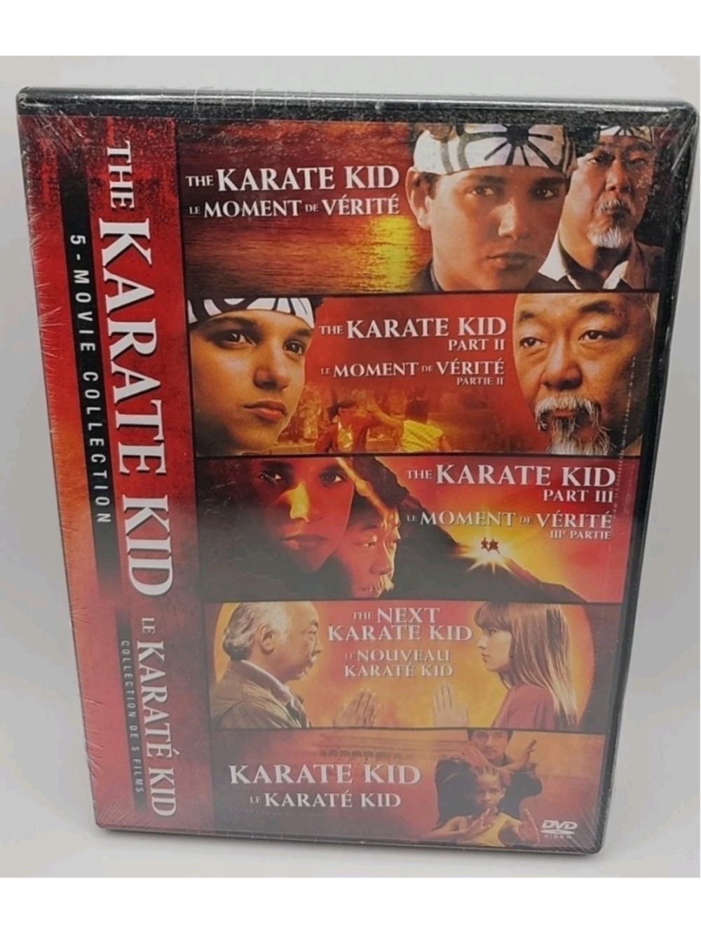 The Karate Kid 5-Movie Collection (DVD, 2018, Region 1) New Sealed